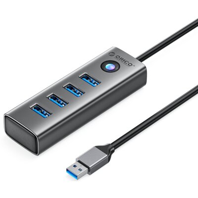 Hub ORICO PDD4U-U3-015-GY-EP-HU USB 3.2 Gen. 1, Pasywny