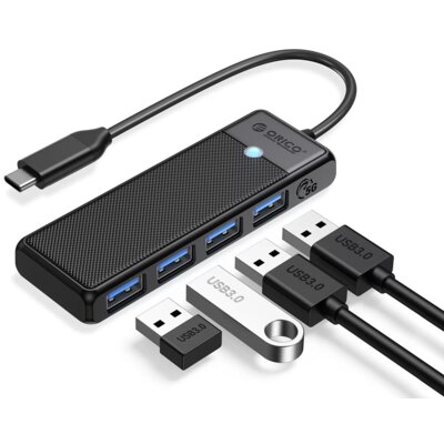 Hub ORICO PAPW4A-C3 USB Typu C, Pasywny
