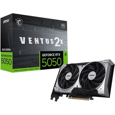 Karta graficzna MSI GeForce RTX 5050 Ventus 2X OC 8GB DLSS 4