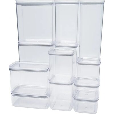 Zestaw pojemników EASYFORM Crystal Mix (12 szt.)