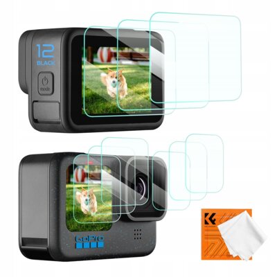 Zestaw szkieł K&F CONCEPT SKU.2191 do GoPro Hero 9/10/11/12 Black