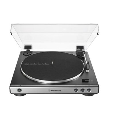 Gramofon AUDIO-TECHNICA AT LP60XUSB Czarny, Automatyczny, Napęd paskowy, USB, Prędkość odtw. 33 1/3, 45 obr./min