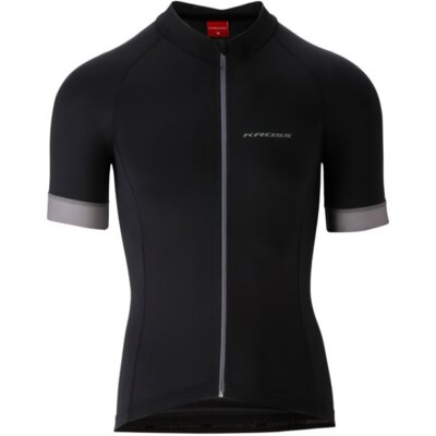 Koszulka rowerowa KROSS Pave (rozmiar XL) Czarny