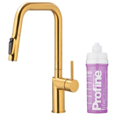 Bateria kuchenna KFA z filtrem LILAC S DUERO PURE STYLE PULL-OUT 6623-315-31 Złoto