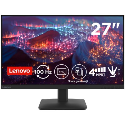 Monitor Lenovo L27-4E 27" 1920x1080px IPS 100Hz 4ms [GTG]