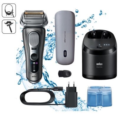 Golarka BRAUN Seria 9 9675CC PRO+ Na mokro i sucho