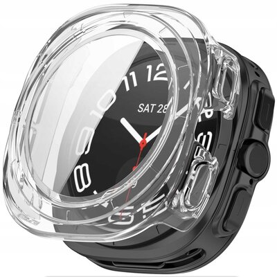 Etui TECH-PROTECT Defense do Samsung Galaxy Watch Ultra (47 mm) Przezroczysty