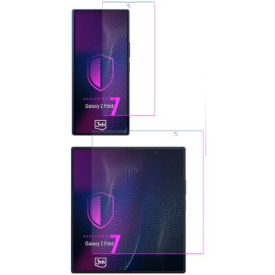 Folia ochronna 3MK SilverProtection+ Folded Edition do Samsung Galaxy Z Fold 7 (2 szt.)