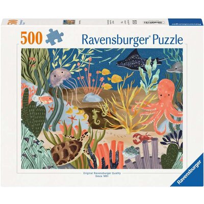 Puzzle RAVENSBURGER Oceaniczna fantazja 12001385 (500 elementów)