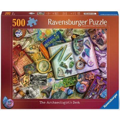 Puzzle RAVENSBURGER Amiee Stewart Archaeology 12000699 (500 elementów)