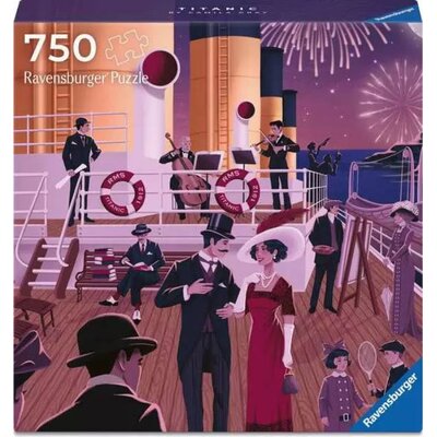 Puzzle RAVENSBURGER Art & Soul Titanic 12001544 (750 elementów)