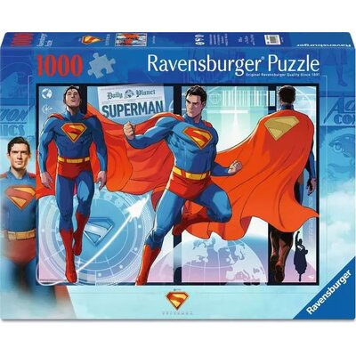 Puzzle RAVENSBURGER Superman 12001508 (1000 elementów)