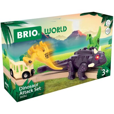 Wagon BRIO World Zestaw dinozaurów 63608200