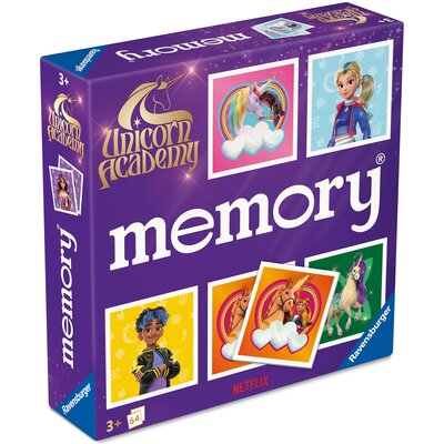 Gra logiczna RAVENSBURGER Unicorn Academy Memory 24778