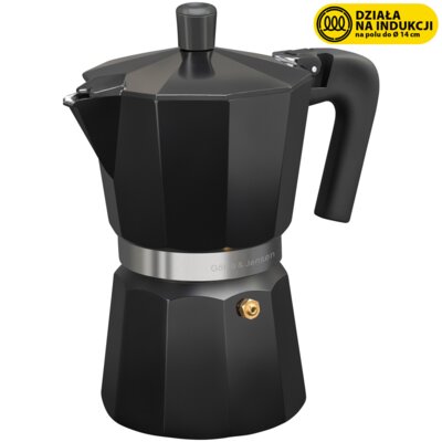 Kawiarka GÖTZE & JENSEN CA310 Czarny 300 ml na indukcję