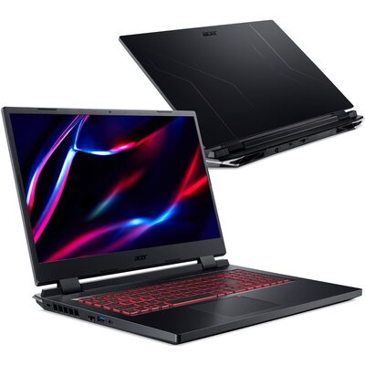 Laptop ACER Nitro 5 AN517-55-742S 17.3" IPS 144Hz i7-12700H 16GB RAM 512GB SSD GeForce RTX3050 Windows 11 Home