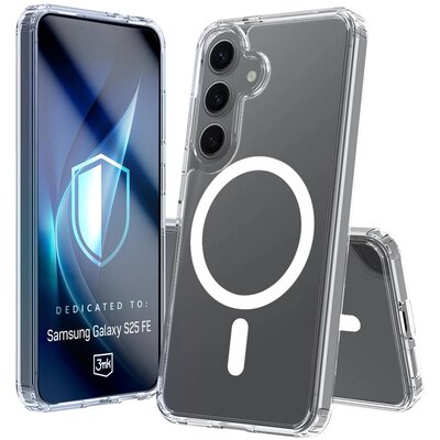 Etui 3MK Armor MagCase do Samsung Galaxy S25 FE Przezroczysty