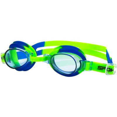 Okulary pływackie SPOKEY Jellyfish Niebiesko-zielony powłoka Anti-Fog