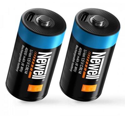 Akumulatorki NEWELL C/R14 USB-C 4000 mAh (2 szt.)