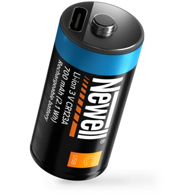 Akumulatorki NEWELL NL4206 CR123A USB-C 700 mAh (2 szt.)