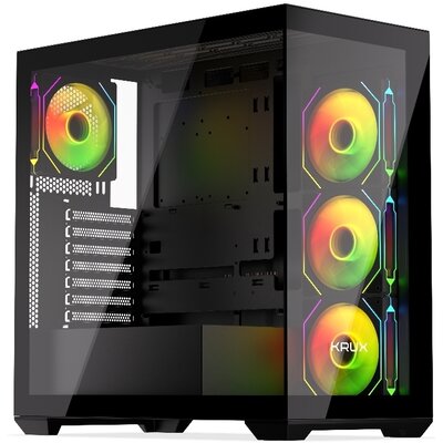 Komputer MAD DOG KRUX-EXO-A06WR32WH R5-9600X 32GB RAM 1TB SSD Radeon RX9060XT Wi-Fi Windows 11 Home