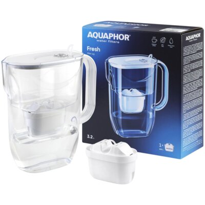 Dzbanek filtrujący AQUAPHOR Fresh Biały + Wkład Maxfor+