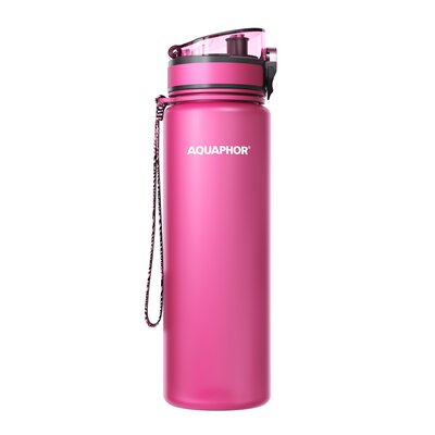Butelka filtrująca AQUAPHOR City 800 ml Różowy