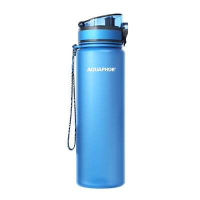 Butelka filtrująca AQUAPHOR City 800 ml Niebieski