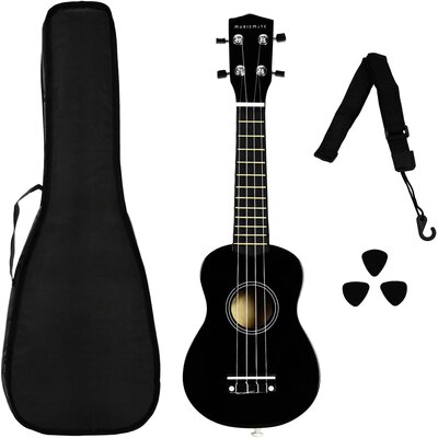 Ukulele MUSICMATE U-01 MidnightTune Czarny