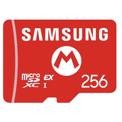 Karta pamięci SAMSUNG Express Super Mario microSDXC 256GB do Nintendo Switch 2