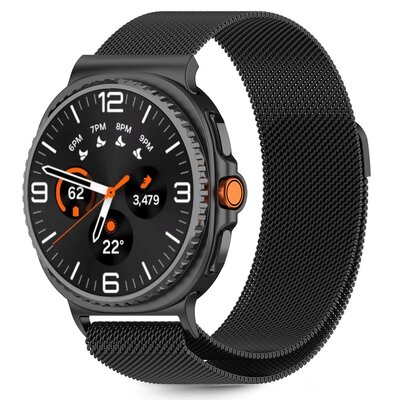 Pasek TECH-PROTECT MilaneseBand do Samsung Galaxy Watch 8/Classic (szerokość paska 22 mm) Czarny