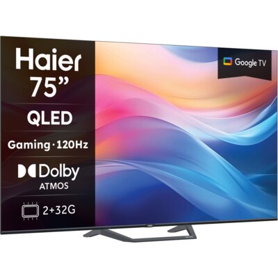 Telewizor HAIER H75S80FUX 75" QLED 4K DLG-120Hz Google TV HDMI 2.1