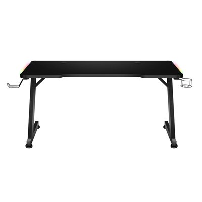 Biurko gamingowe HUZARO Hero 2.5 RGB Czarny
