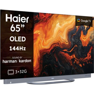 Telewizor HAIER H65C95EUX 65" OLED 4K 144Hz VRR Google TV Dolby Atmos Dolby Vision HDMI 2.1