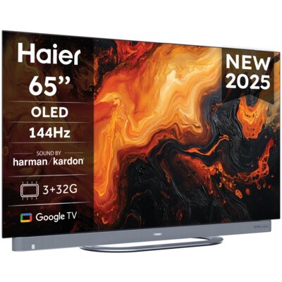Telewizor HAIER H65C95EUX 65" OLED 4K 144Hz VRR Google TV Dolby Atmos Dolby Vision HDMI 2.1