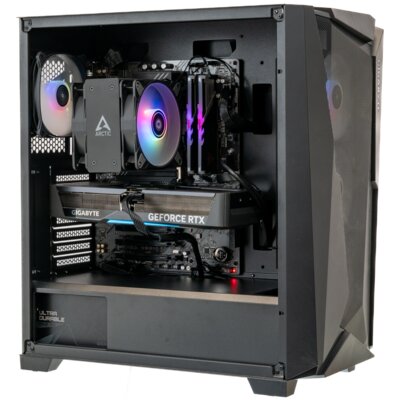 Komputer MAD DOG GeForce RTX5070 DLSS 4 Reflex Edition 2 Powered by Gigabyte AORUS301-I19WR64WH i5-14400F 64GB RAM 1TB SSD Wi-Fi Windows 11 Home