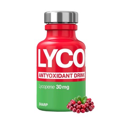 Napój LYCOPEN PRO Antyoxidant Drink Sharp Żurawinowy (15 x 250 ml)
