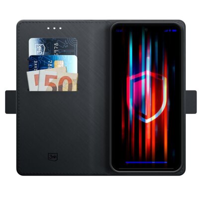 Etui 3MK Wallet Case do Xiaomi Redmi 15C Czarny