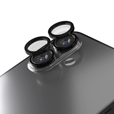 Szkło na aparat ETTERI Camera Lens Protector do Apple iPhone 16/16 Plus Czarny