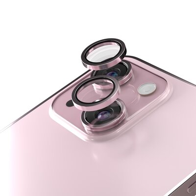 Szkło na aparat ETTERI Camera Lens Protector do Apple iPhone 15/15 Plus Różowy