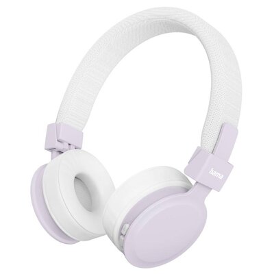 Słuchawki nauszne HAMA Freedom Lit III Biało-różowy