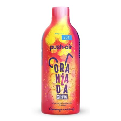 Syrop do saturatorów DAFI Czerwona oranżada 500 ml