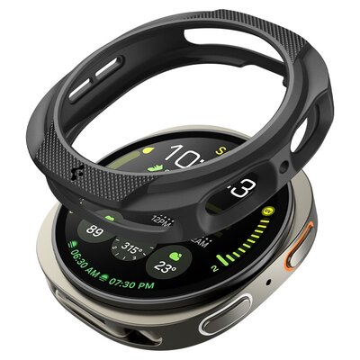 Etui SPIGEN Liquid Air do Samsung Galaxy Watch 8 (40 mm) Czarny