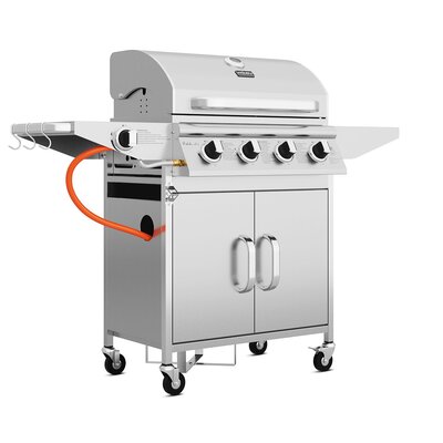 Grill gazowy KOLER Relish v2 Srebrny 16 kW 66 x 40 cm