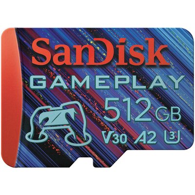 Karta pamięci SANDISK Gameplay MicroSDXC 512GB do Nintendo Switch