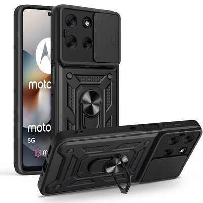 Etui TECH-PROTECT Camshield Pro do Motorola Moto G56 5G Czarny