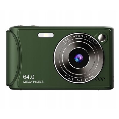 Aparat XREC Q18 Zielony, 64 Mpix, 4k 30