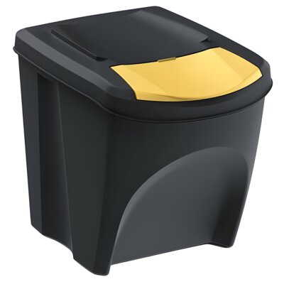 Kosze na śmieci KEDEN Sortibox IKWB25S3 3 x 25L Czarny