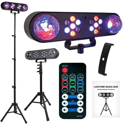 Mobilny zestaw oświetleniowy LIGHT4ME Belka LED Par Magic Bar