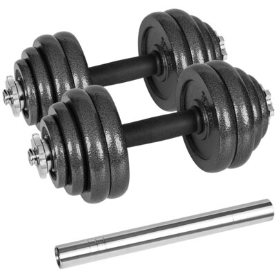 Zestaw hantli REBEL ACTIVE RBA-2327-30 (4 x 0.5 / 4 x 1.25 / 8 x 2.5 kg)